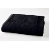Handdoek Zwart -Home Uitgebreid Winkel soft by perle de coton handdoek zwart
