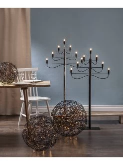 Star Trading Decoratieve Ledbal "Trassel" Zwart - Ø 30 Cm -Home Uitgebreid Winkel star trading decoratieve ledbal trassel zwart o 30 cm 4