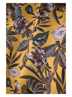 Ringgordijn "Curiosity" Geel/meerkleurig - (L)260 X (B)140 Cm -Home Uitgebreid Winkel stof france ringgordijn curiosity geel meerkleurig l 260 x b 140 cm 2