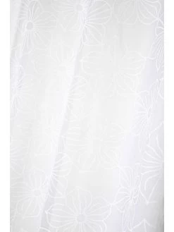 Ringgordijn "Ivana" Wit - (L)260 X (B)140 Cm -Home Uitgebreid Winkel stof france ringgordijn ivana wit l 260 x b 140 cm 1