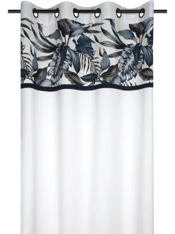 Ringgordijn "Paraiso" Wit - (L)260 X (B)140 Cm -Home Uitgebreid Winkel stof france ringgordijn paraiso wit l 260 x b 140 cm 2