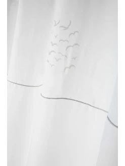 Ringgordijn "Yacht" Crème - (L)260 X (B)140 Cm -Home Uitgebreid Winkel stof france ringgordijn yacht creme l 260 x b 140 cm 2