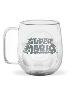 Kop "Super Mario" Transparant - 290 Ml -Home Uitgebreid Winkel super mario kop super mario transparant 290 ml 2