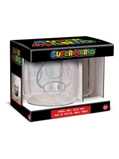 Kop "Super Mario" Transparant - 290 Ml