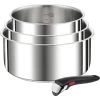 Tefal 3-delige Roestvrijstalen Steelpannenset "Ingenio Preference" -Home Uitgebreid Winkel tefal 3 delige roestvrijstalen steelpannenset ingenio preference