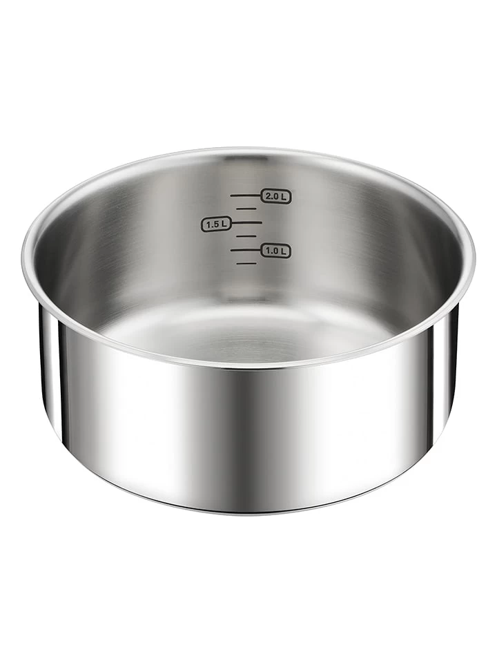 Tefal 3-delige Roestvrijstalen Steelpannenset "Ingenio Preference" 5 Tefal 3-delige Roestvrijstalen Steelpannenset "Ingenio Preference" - Afbeelding 3