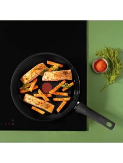 Tefal Braadpan "Renew On" Zwart - Ø 28 Cm -Home Uitgebreid Winkel tefal braadpan renew on zwart o 28 cm 2