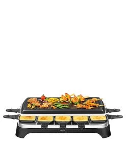 Tefal Raclettegrill "RE458812" Zwart -Home Uitgebreid Winkel tefal raclettegrill re458812 zwart 3