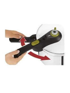 Tefal Roestvrijstalen Snelkookpan "Neo" - 6 L -Home Uitgebreid Winkel tefal roestvrijstalen snelkookpan neo 6 l 4