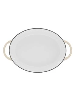 Tefal Serveerpan "Lov" Beige - Ø 34 Cm -Home Uitgebreid Winkel tefal serveerpan lov beige o 34 cm 1