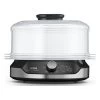 Tefal Stoomkoker "Ultracompact" Zwart/transparant 1 Tefal Stoomkoker "Ultracompact" Zwart/transparant -Home Uitgebreid Winkel tefal stoomkoker ultracompact zwart transparant