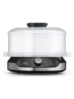 Tefal Stoomkoker "Ultracompact" Zwart/transparant