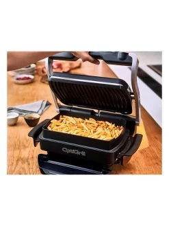 Tefal Tafelgrill "OptiGrill+" Zwart/zilverkleurig -Home Uitgebreid Winkel tefal tafelgrill optigrill zwart zilverkleurig 6