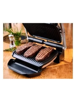 Tefal Tafelgrill "OptiGrill+" Zwart/zilverkleurig -Home Uitgebreid Winkel tefal tafelgrill optigrill zwart zilverkleurig 7