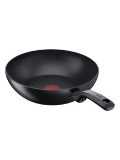Tefal Wokpan "Daily Chef" Zwart - Ø 28 Cm -Home Uitgebreid Winkel tefal wokpan daily chef zwart o 28 cm 2
