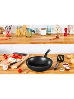 Tefal Wokpan "Daily Chef" Zwart - Ø 28 Cm -Home Uitgebreid Winkel tefal wokpan daily chef zwart o 28 cm 5