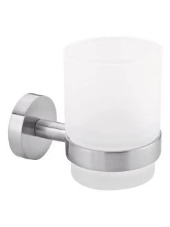 Tandenborstelhouder Zilverkleurig - (B)6,7 X (H)9,5 X (D)10,7 Cm