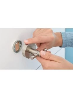 Tandenborstelhouder Zilverkleurig - (B)6,7 X (H)9,5 X (D)10,7 Cm -Home Uitgebreid Winkel tesa moon tandenborstelhouder zilverkleurig b 6 7 x h 9 5 x d 10 7 cm 7