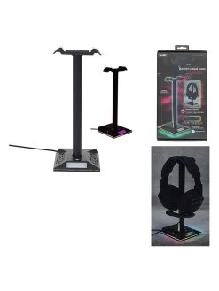 Hoofdtelefoonhouder Zwart