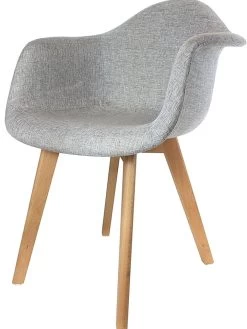 2-delige Set: Eetkamerstoelen Grijs - (B)62 X (H)82,5 X (D)60,5 Cm -Home Uitgebreid Winkel the home deco factory 2 delige set eetkamerstoelen grijs b 62 x h 82 5 x d 60 5 cm 2