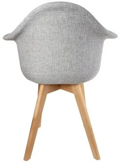 2-delige Set: Eetkamerstoelen Grijs - (B)62 X (H)82,5 X (D)60,5 Cm -Home Uitgebreid Winkel the home deco factory 2 delige set eetkamerstoelen grijs b 62 x h 82 5 x d 60 5 cm 4