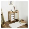 Staand Meubel Naturel/crème - (B)77 X (H)69,5 X (D)38 Cm -Home Uitgebreid Winkel the home deco factory staand meubel naturel creme b 77 x h 69 5 x d 38 cm