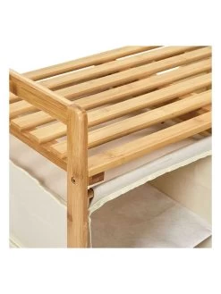 Staand Meubel Naturel/crème - (B)77 X (H)69,5 X (D)38 Cm -Home Uitgebreid Winkel the home deco factory staand meubel naturel creme b 77 x h 69 5 x d 38 cm 4