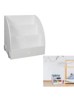 Boekenkast Wit - (B)60,6 X (H)60 X (D)45 Cm -Home Uitgebreid Winkel the home deco kids boekenkast wit b 60 6 x h 60 x d 45 cm 2