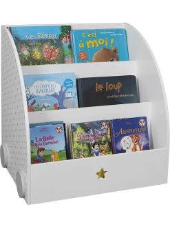 Boekenkast Wit - (B)60,6 X (H)60 X (D)45 Cm
