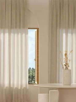 Voorkant -Home Uitgebreid Winkel the wild hug gordijn natural creme 1