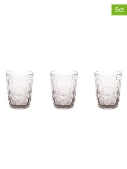 3-delige Set: Glazen "Traspare" Transparant - 230 Ml