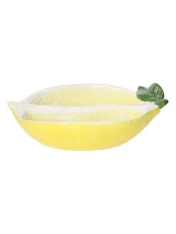 Serveerplateau "Lemon" Geel - (L)23 X (B)17 Cm