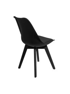 4-delige Set: Stoelen Zwart - (B)49 X (H)81 X (D)54 Cm 9 4-delige Set: Stoelen Zwart - (B)49 X (H)81 X (D)54 Cm -Home Uitgebreid Winkel tomasucci 4 delige set stoelen zwart b 49 x h 81 x d 54 cm 2