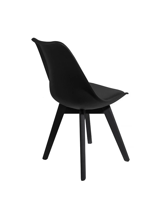 4-delige Set: Stoelen Zwart - (B)49 X (H)81 X (D)54 Cm 5 4-delige Set: Stoelen Zwart - (B)49 X (H)81 X (D)54 Cm - Afbeelding 3