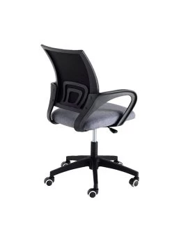 Bureaustoel Zwart/grijs - (B)56 X (H)85 X (D)56 Cm -Home Uitgebreid Winkel tomasucci bureaustoel zwart grijs b 56 x h 85 x d 56 cm 2