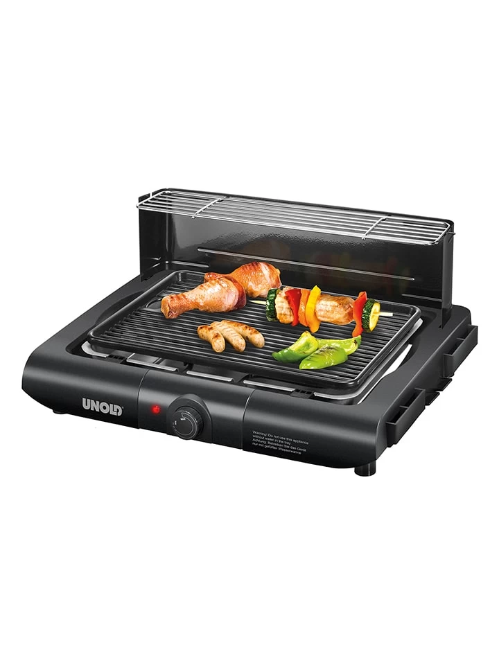 Unold Elektrische Grill "Vario" Zwart 4 Unold Elektrische Grill "Vario" Zwart - Afbeelding 2