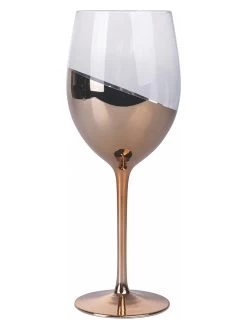 4-delige Set: Wijnglazen "Chic" Zilverkleurig/goudkleurig/lichtroze - 520 Ml -Home Uitgebreid Winkel villa d este 4 delige set wijnglazen chic zilverkleurig goudkleurig lichtroze 520 ml 8