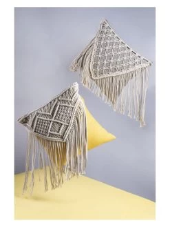 Kussen Beige/geel - (L)45 X (B)45 Cm -Home Uitgebreid Winkel villa d este kussen beige geel l 45 x b 45 cm 4