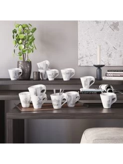 Villeroy & Boch Koffiekop "Modern Cities - New York" Wit - 300 Ml -Home Uitgebreid Winkel villeroy and boch koffiekop modern cities new york wit 300 ml 2