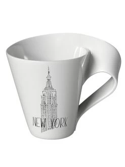 Villeroy & Boch Koffiekop "Modern Cities - New York" Wit - 300 Ml