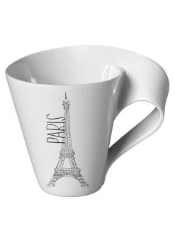 Villeroy & Boch Koffiekop "Modern Cities - Paris" Wit - 300 Ml