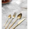 24-delige Bestekset Goudkleurig -Home Uitgebreid Winkel violeta home 24 delige bestekset goudkleurig