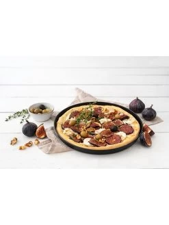 2-delige Set: Pizzavormen "Special Countries" Zwart - Ø 28 Cm -Home Uitgebreid Winkel zenker 2 delige set pizzavormen special countries zwart o 28 cm 3