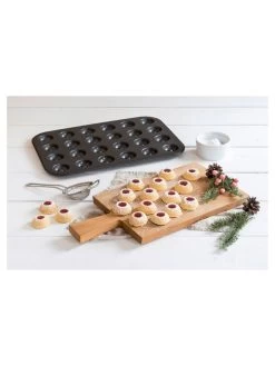 Bakplaat Voor "Husarenkrapfen" Zwart - (L)38 X (B)26,5 Cm -Home Uitgebreid Winkel zenker bakplaat voor husarenkrapfen zwart l 38 x b 26 5 cm 2