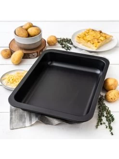Bakvorm "Special Cooking" Zwart - (L)36,5 X (B)27,5 Cm - (D)5 Cm -Home Uitgebreid Winkel zenker bakvorm special cooking zwart l 36 5 x b 27 5 cm d 5 cm 3