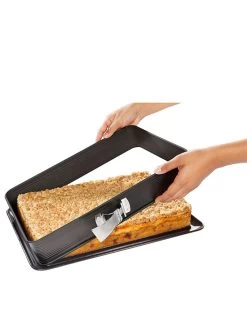 Springvorm "Deluxe" Zwart - (B)42 X (D)29 Cm -Home Uitgebreid Winkel zenker springvorm deluxe zwart b 42 x d 29 cm 2