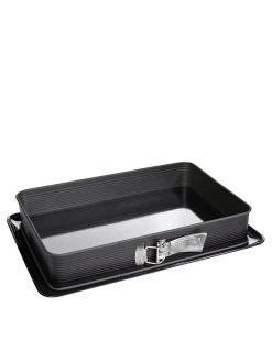 Springvorm "Deluxe" Zwart - (B)42 X (D)29 Cm