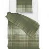 Flanellen Beddengoedset "Marley" Groen -Home Uitgebreid Winkel zo home flanellen beddengoedset marley groen
